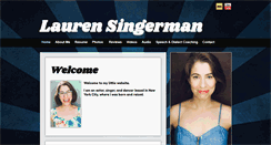 Desktop Screenshot of laurensingerman.com